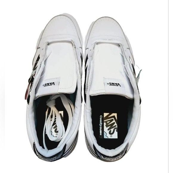 Vans Lowland Cc Big Reptile White/Brown Leather Unisex Sneakers 11 Men/12.5 Wn'S - Picture 8 of 13